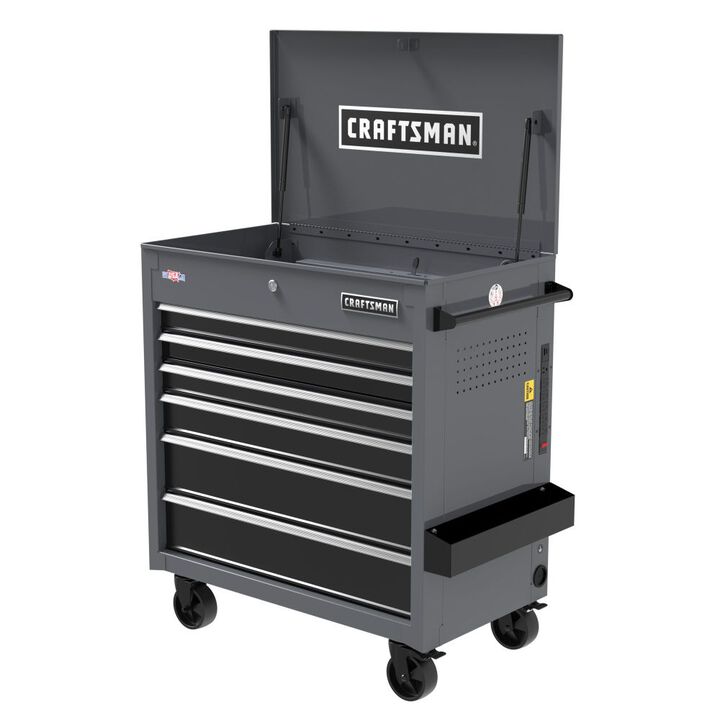CRAFTSMAN Full Bank Rolling Tool Cabinet Gray