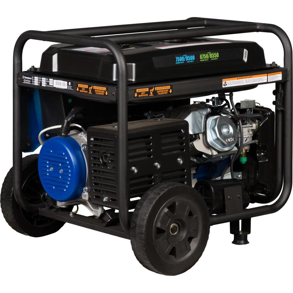 Westinghouse Outdoor Power 9,500 Watt Dual Fuel 49-State Portable Generator with CO Sensor, large image number 11
