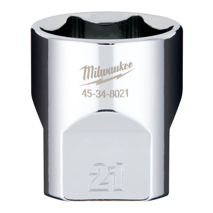 Milwaukee 3/8in Drive 21mm Socket
