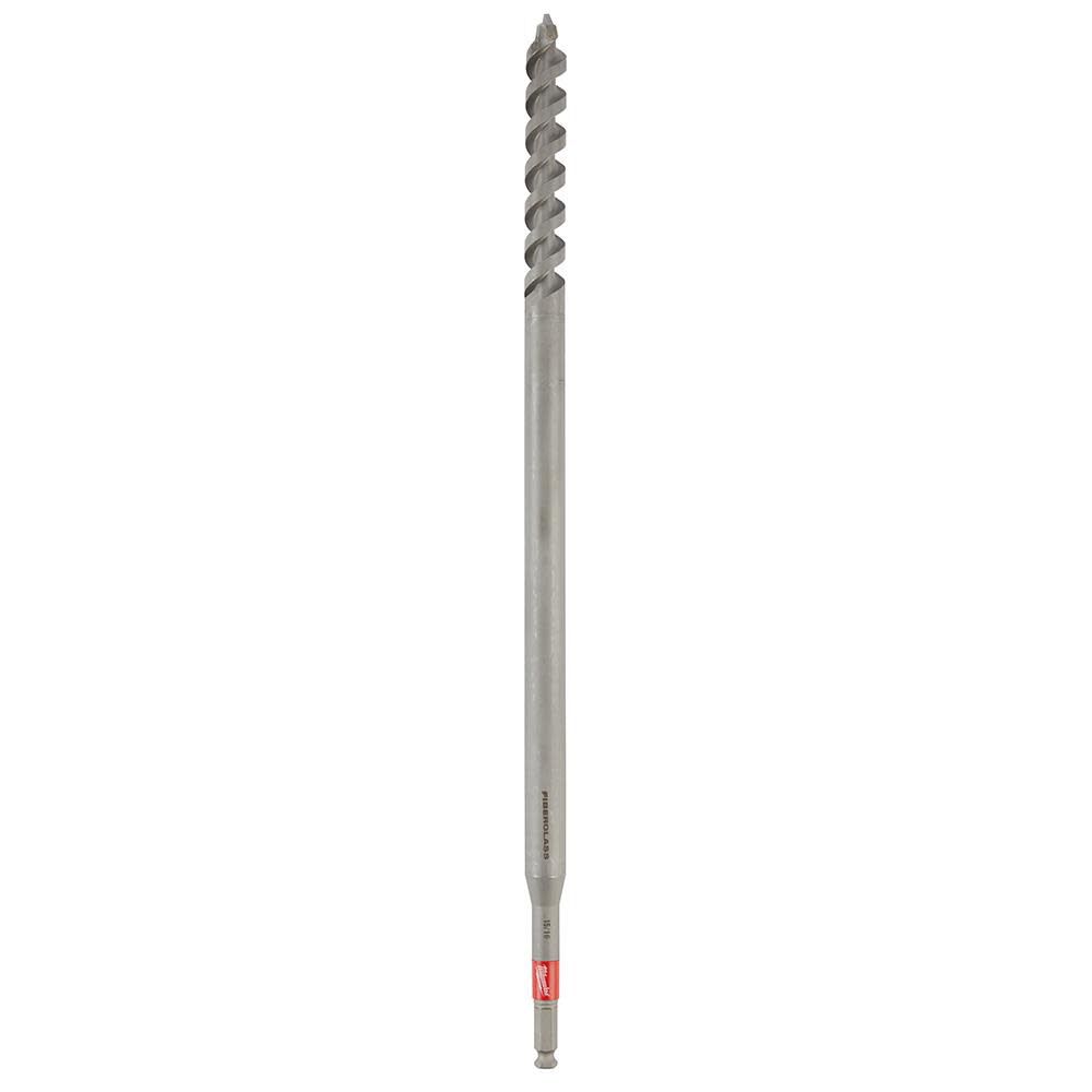 Milwaukee Shockwave Impact Duty Lineman Fiberglass Drill Bit 15/16inch x 22inch, large image number 1