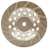 Grip Rite 7 Inch Single Row Segmented Turbo Rim Diamond Cup Wheel for Concrete and Stone, small image number 1