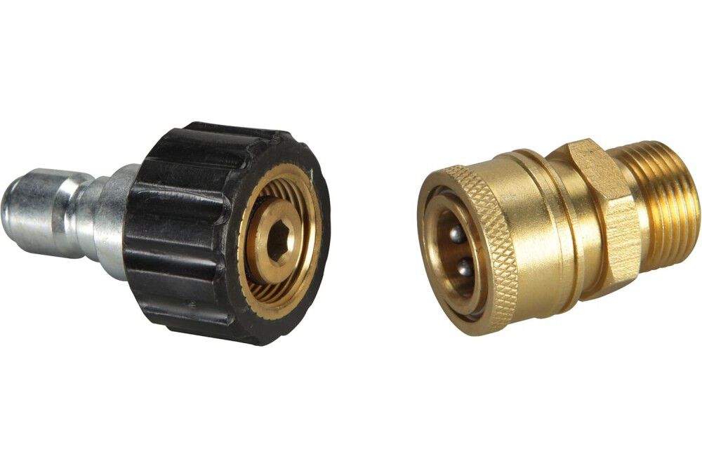 Briggs and Stratton High Pressure Hose Quick Connect Kit for Pressure Washer Gold and Black, large image number 1