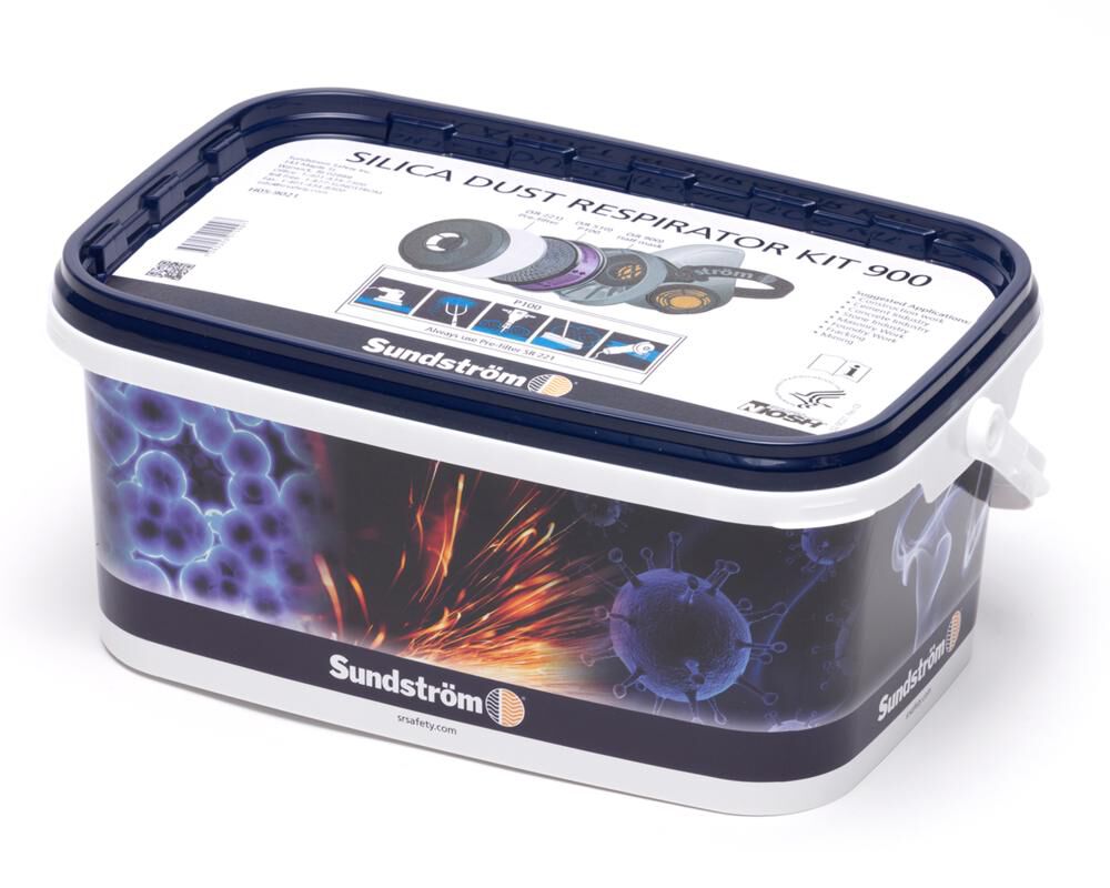 Sundstrom Safety SR900 Air Purifying Respirator Silica Dust Kit - Large, large image number 5