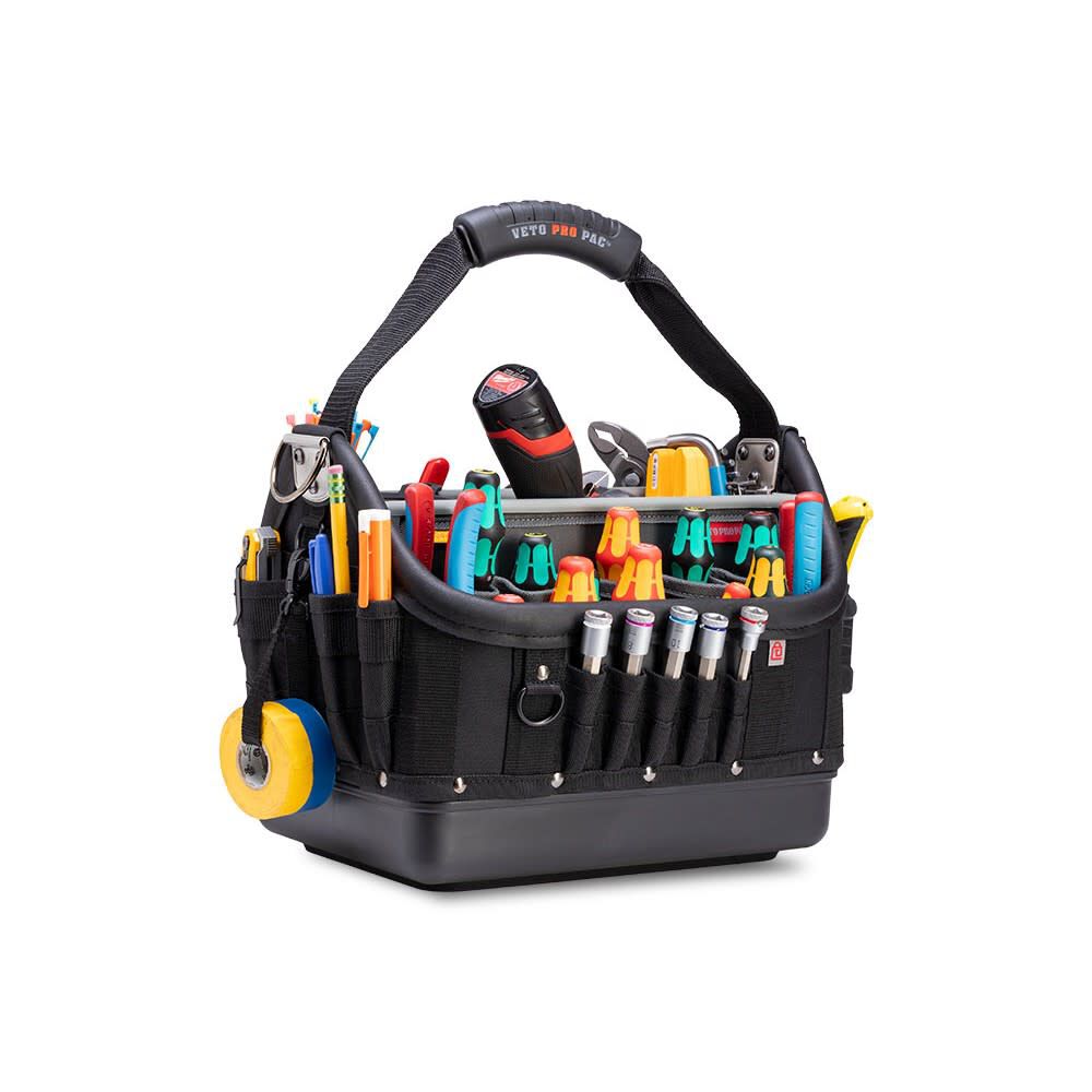Veto Pro Pac Black Large Capacity Wide Open Tote with Removable Panels, large image number 5