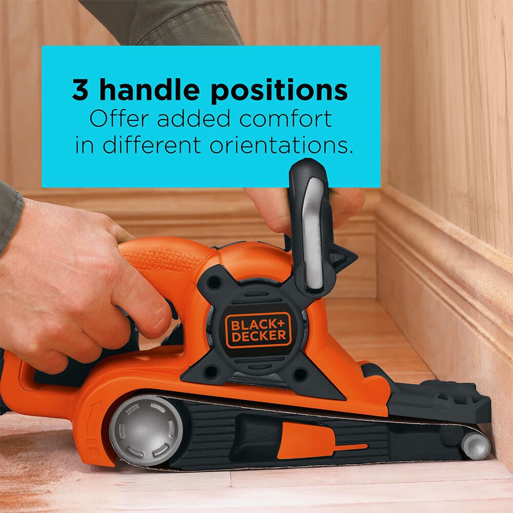 Black and Decker 3-in x 21-in Dragster Belt Sander, large image number 4