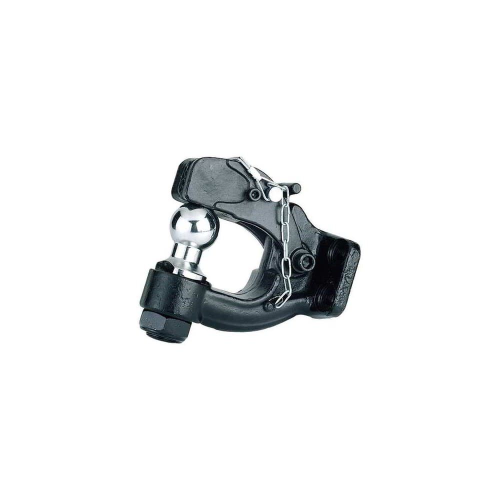 Reese 2.313in 16000 lbs Steel Combination Pintle Hook & Ball, large image number 1