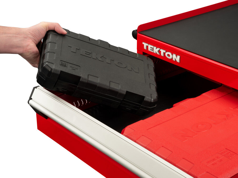 Tekton 3/8 Inch Deep 12 Point Impact Socket Set, Case, 15 Piece (1/4-1 Inch), large image number 4