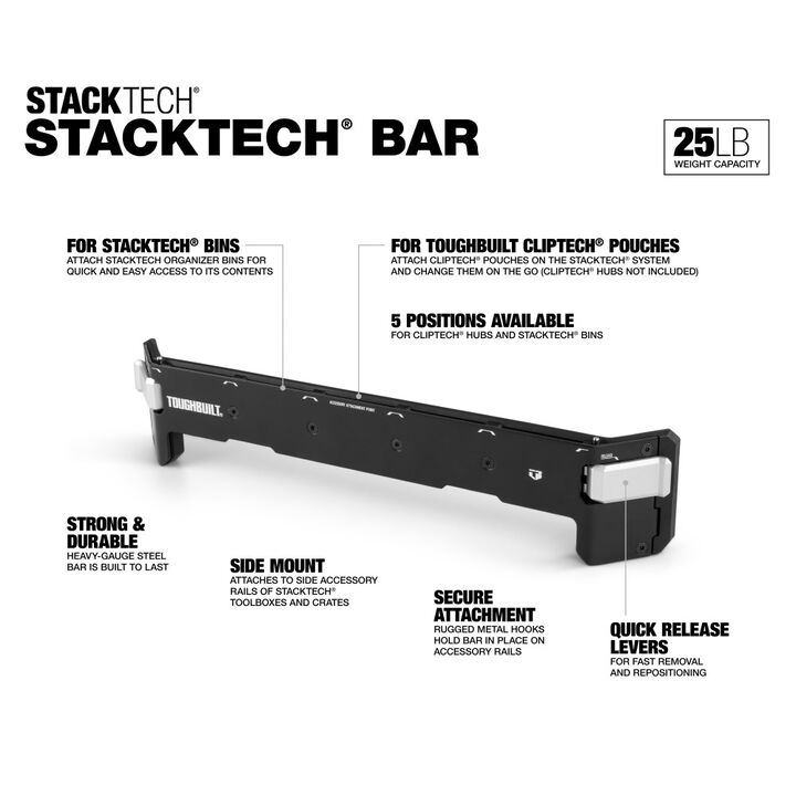 Toughbuilt StackTech Bar, large image number 1