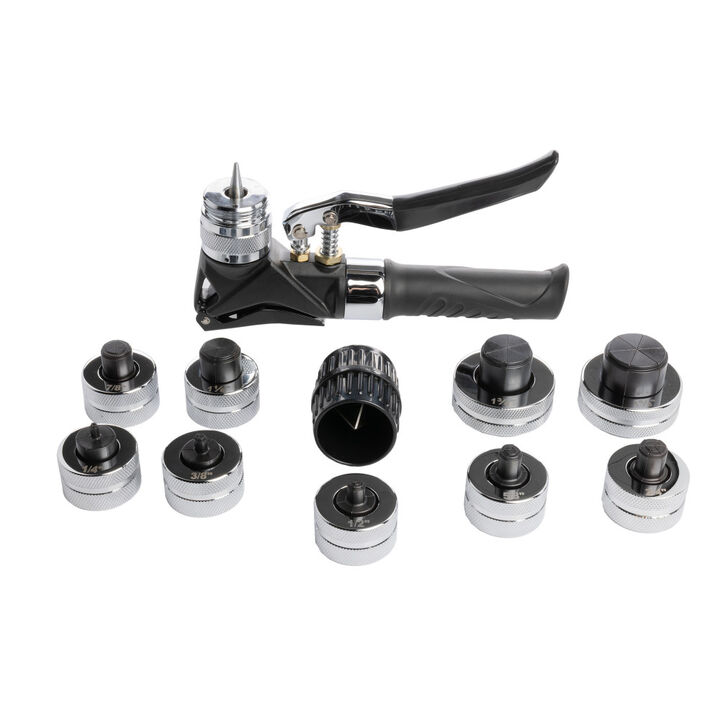 Malco Products MalcoEdge HYE Hydraulic Tube Expander Multi-Size Kit for HVAC-R, large image number 1