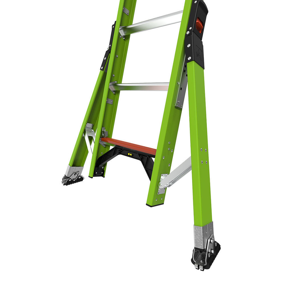 Little Giant Safety HyperLite SumoStance 28 ft Type IAA Fiberglass Extension Ladder, large image number 7