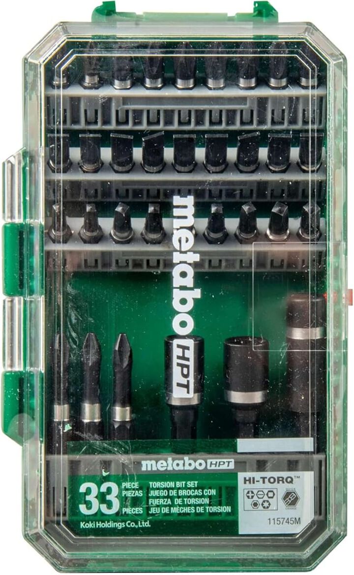Metabo HPT 33-Piece Set Impact Driver Bit Set