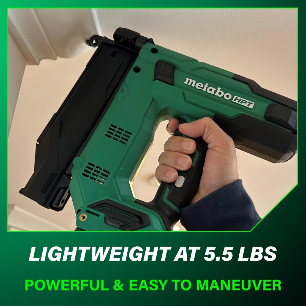 Metabo HPT 18V MultiVolt 18-Gauge Compact Brad Nailer Kit, large image number 9