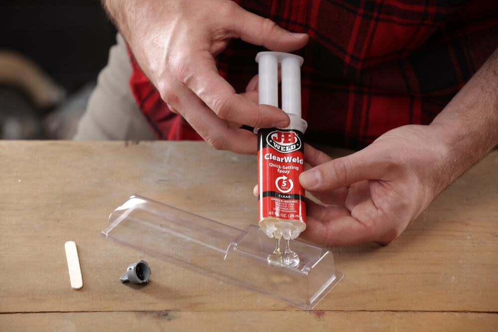 J-B Weld Clearweld Quick Setting Epoxy, large image number 4
