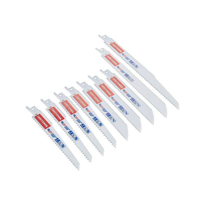 CRAFTSMAN 6 Inch 6 TPI Reciprocating Saw Blades 5 Pack, large image number 5