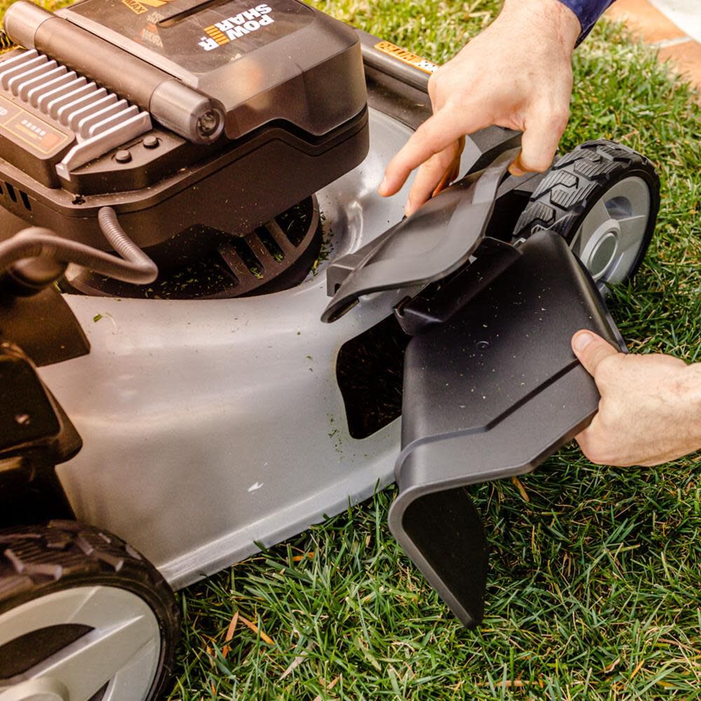 Worx Nitro 40V Power Share PRO 21 Inch Cordless Self-Propelled Lawn Mower Kit, large image number 11