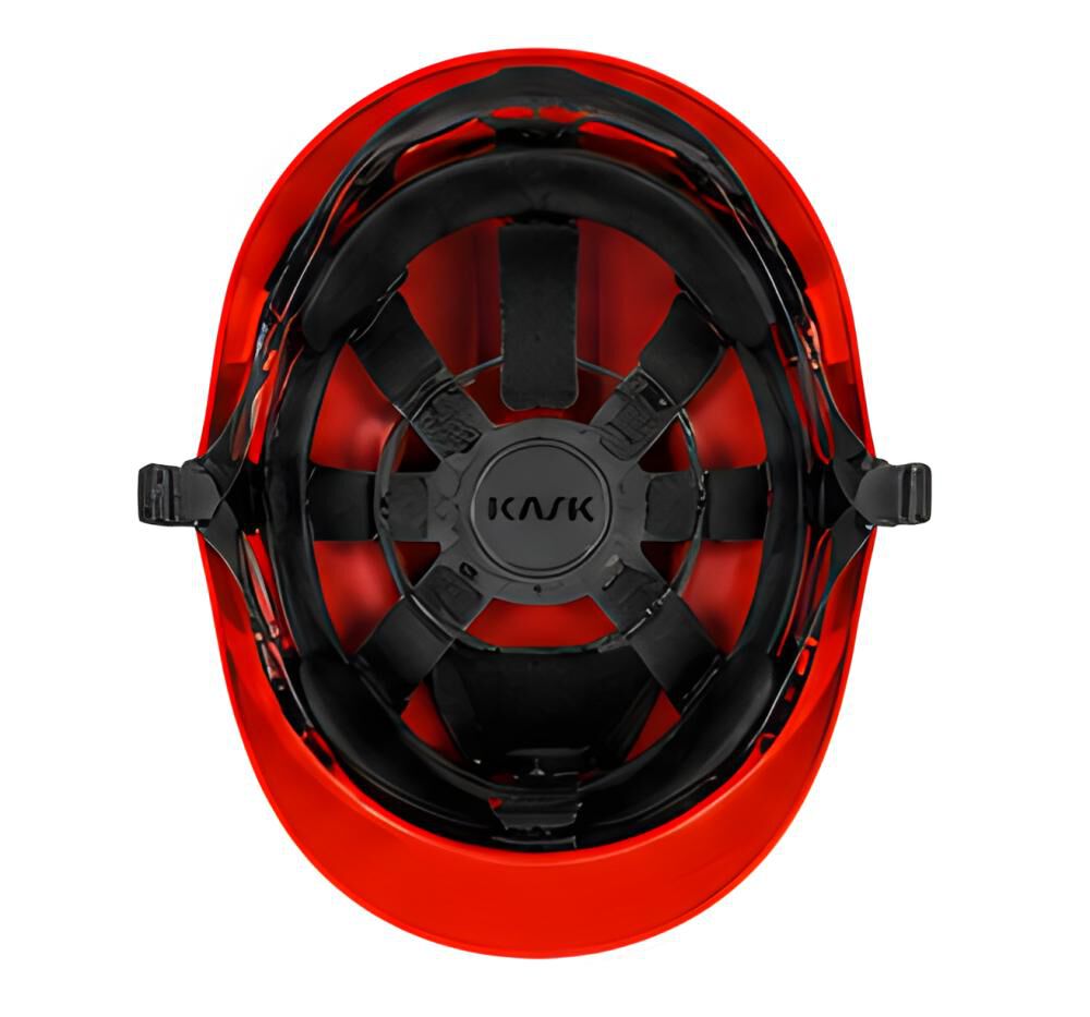 KASK America Zenith X2 Full Brim Safety Helmet Red, large image number 5