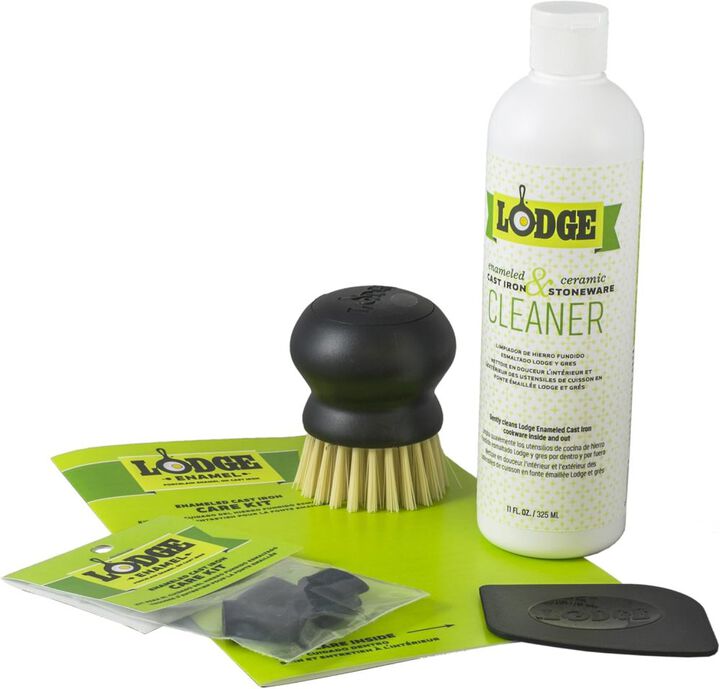 Lodge Cast Iron Enameled Cast Iron & Stoneware Care Kit