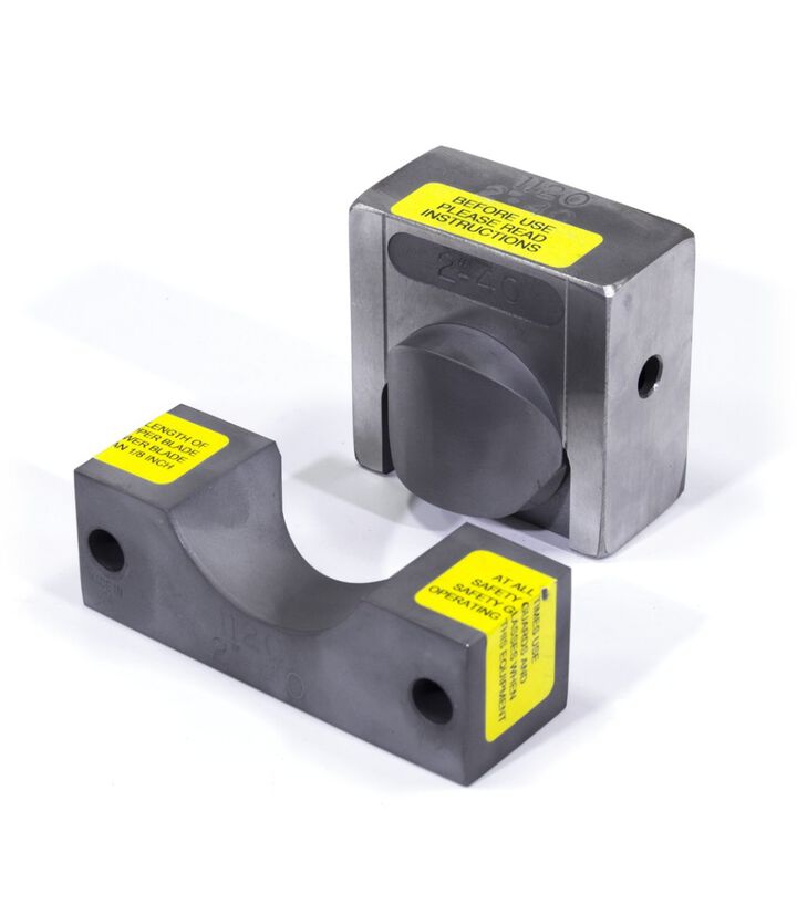 Edwards 1-1/2 Inch SCH40 Round Pipe Notcher Die