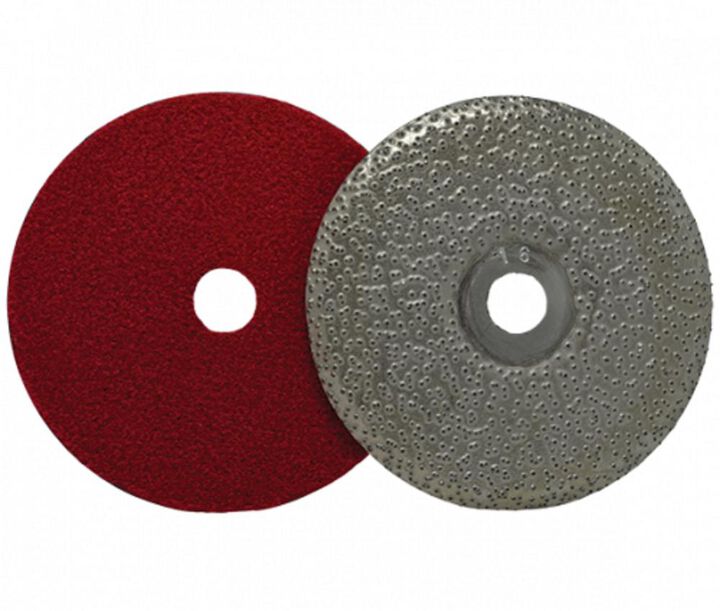 National Flooring Equipment 5 In. Brazed Disc - 16 Grit