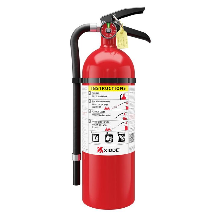 Kidde Pro Line 5 Lbs ABC Fire Extinguisher Kit
