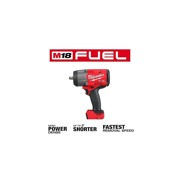 Milwaukee M18 FUEL 1/2 Inch High Torque Impact Wrench Combo Kit, 19-Piece Socket Set Bundle, large image number 2