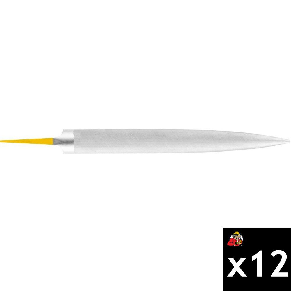 Pferd CORINOX 200mm Medium-Fine Swiss Cut Precision File Bundle, 12 Pieces, large image number 1