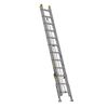 Werner 24 Ft. Type I Aluminum D-Rung Extension Ladder with Werner LevelSafe Pro Leveler, small image number 1