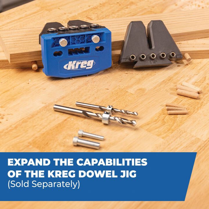 Kreg 1/2 Inch Dowel Jig Upgrade Kit, large image number 2