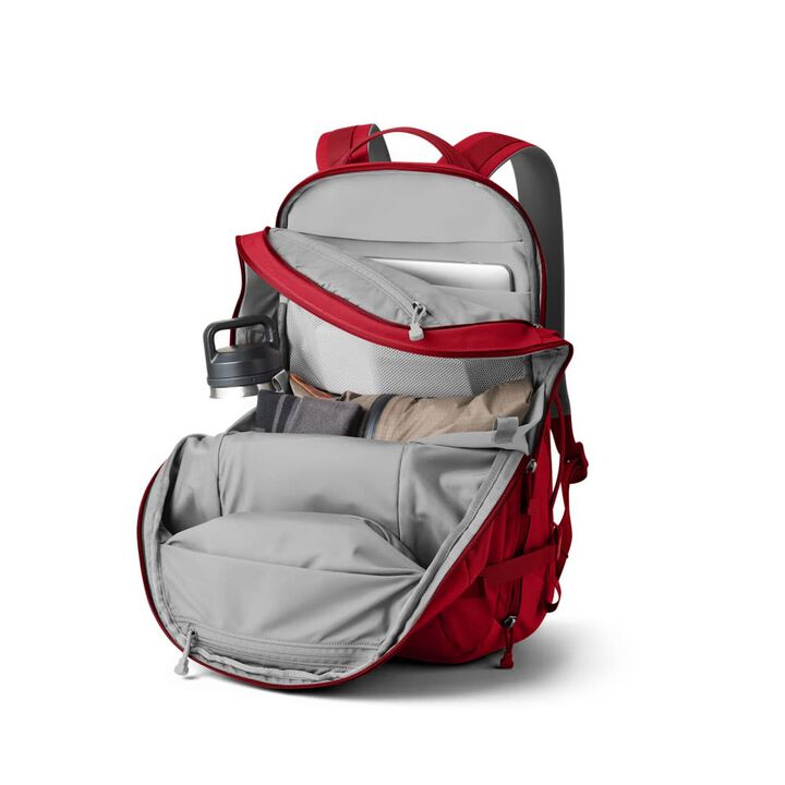 YETI Crossroads 27L Nylon Water-Resistant Backpack Rescue Red, large image number 5