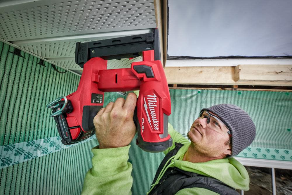 Milwaukee M18 FUEL 18ga 1/4inch Narrow Crown Stapler Recontitioned (Bare Tool), large image number 10