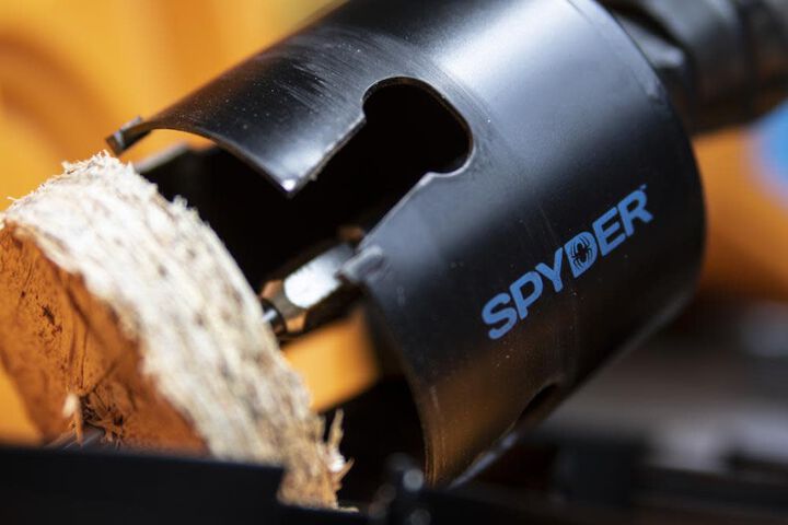 Spyder 3-1/2in Tungsten Carbide Tipped (TCT) Hole Saw, large image number 7