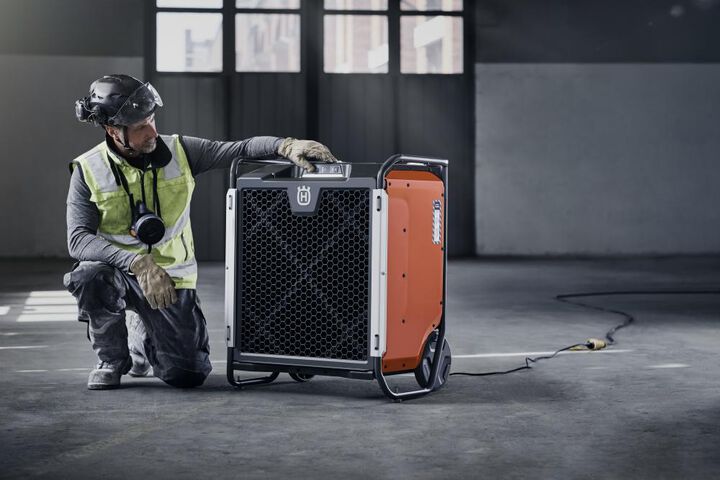 Husqvarna Construction A 100 120V Electric HEPA Air Scrubber, large image number 8