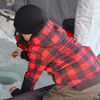 Eskimo Youth Retro Hoodie, Buffalo Plaid, small image number 4