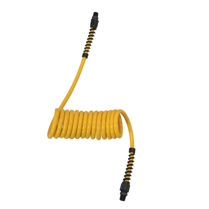 DEWALT 10 Ft 1/4 Inch MNPT Polyurethane Recoil Hose, large image number 1