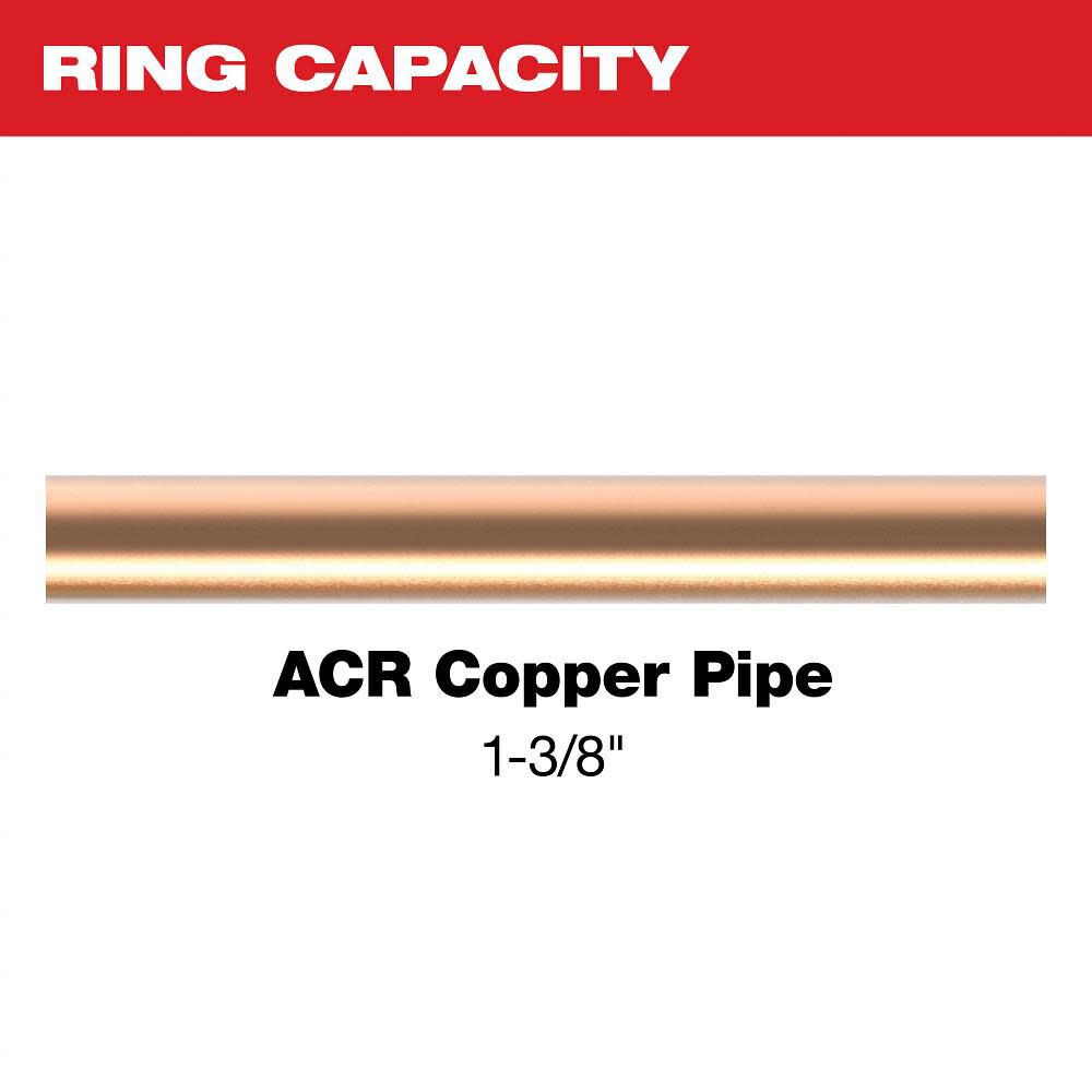 Milwaukee 1-3/8 Inch Streamline ACR Pivoting Press Ring, large image number 2