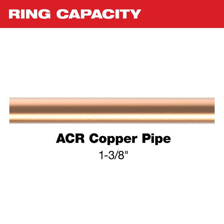 Milwaukee 1-3/8 Inch Streamline ACR Pivoting Press Ring, large image number 1