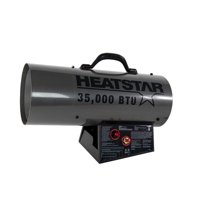 Heatstar HS35FA 115V 3A 35000 Btu Propane Forced Air Heater