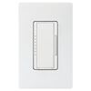 Lutron Maestro LED+ 120V 150W Gloss White Decorator/Rocker Dimmer Switch, small image number 1