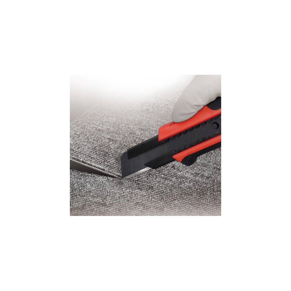 Tajima 0.7 mm x 25 mm Razor Black Dial Lock Blade Utility Knife, large image number 2