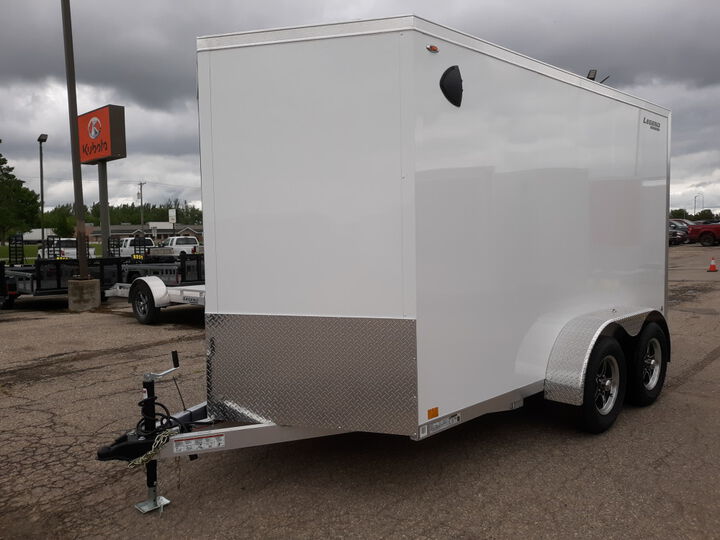 Legend Premium Trailers 7X14TVTA35 Thunder V-Nose 14 Foot Tandem Axle Cargo Trailer, large image number 6