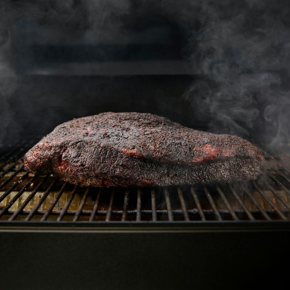 Weber Smoque 22 Inch Wood Fired Pellet Smoker, Black, large image number 3