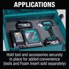 Makita 8-1/2 in. x 15-1/2 in. x 11-5/8 in. Large Interlocking Case, small image number 6