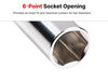 Tekton 1/4 Inch Drive Shallow, Semi-Deep, and Deep 6 Point Sockets with Rails, 75 Pieces, small image number 6