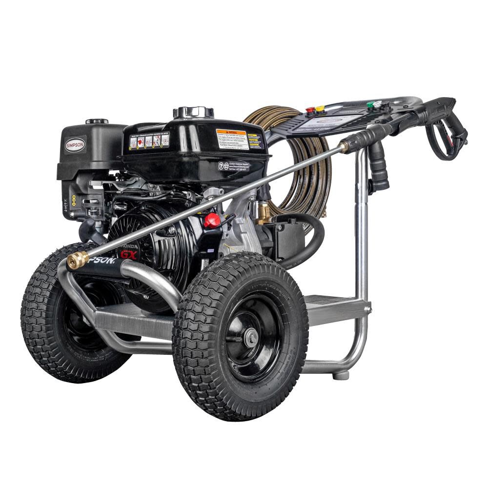 Simpson Industrial Series 3500 PSI 4.0 GPM Gas Powered Cold Water Pressure Washer with 5 Spray Tips, large image number 1