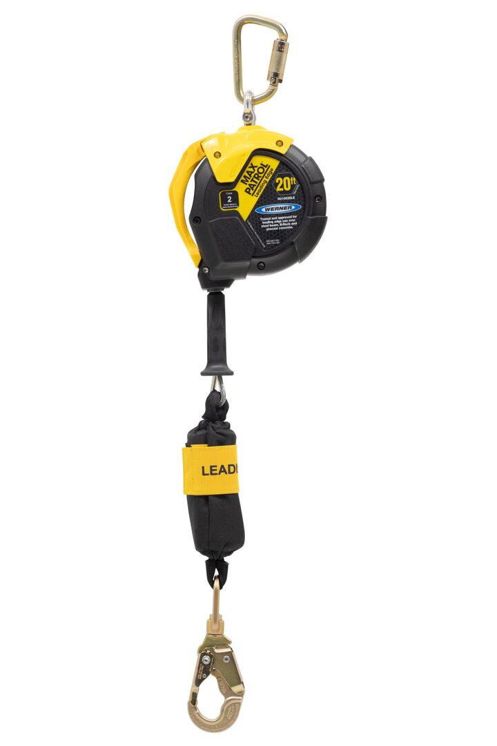 Werner 20' Max Patrol Self-Retracting Lifeline Leading Edge