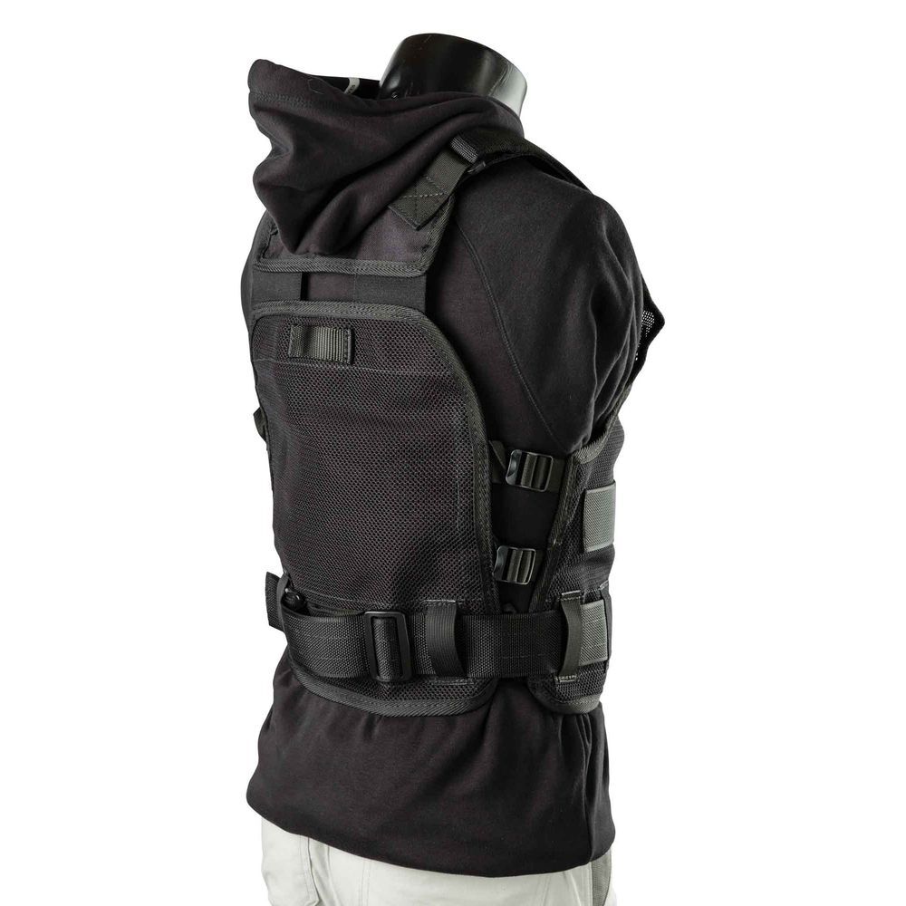 Diamondback Toolbelts Nylon Mesh Cool Comfort Tool Belt Vest Black Medium/Large, large image number 10