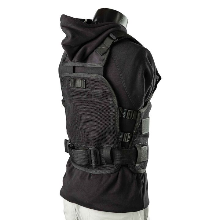 Diamondback Toolbelts Nylon Mesh Cool Comfort Tool Belt Vest Black Medium/Large, large image number 9