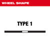 Milwaukee 14 Inch x 1/8 Inch x 1 Inch Masonry Cut Off Wheel Type 1, small image number 2