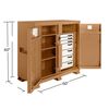 Knaack Model 112 54.9 Cu-Ft. Tan Steel Cabinet, small image number 4