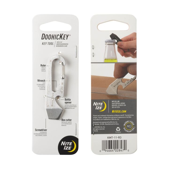 Nite Ize 6-in-1 Doohickey Stainless Steel Key Multi-Tool